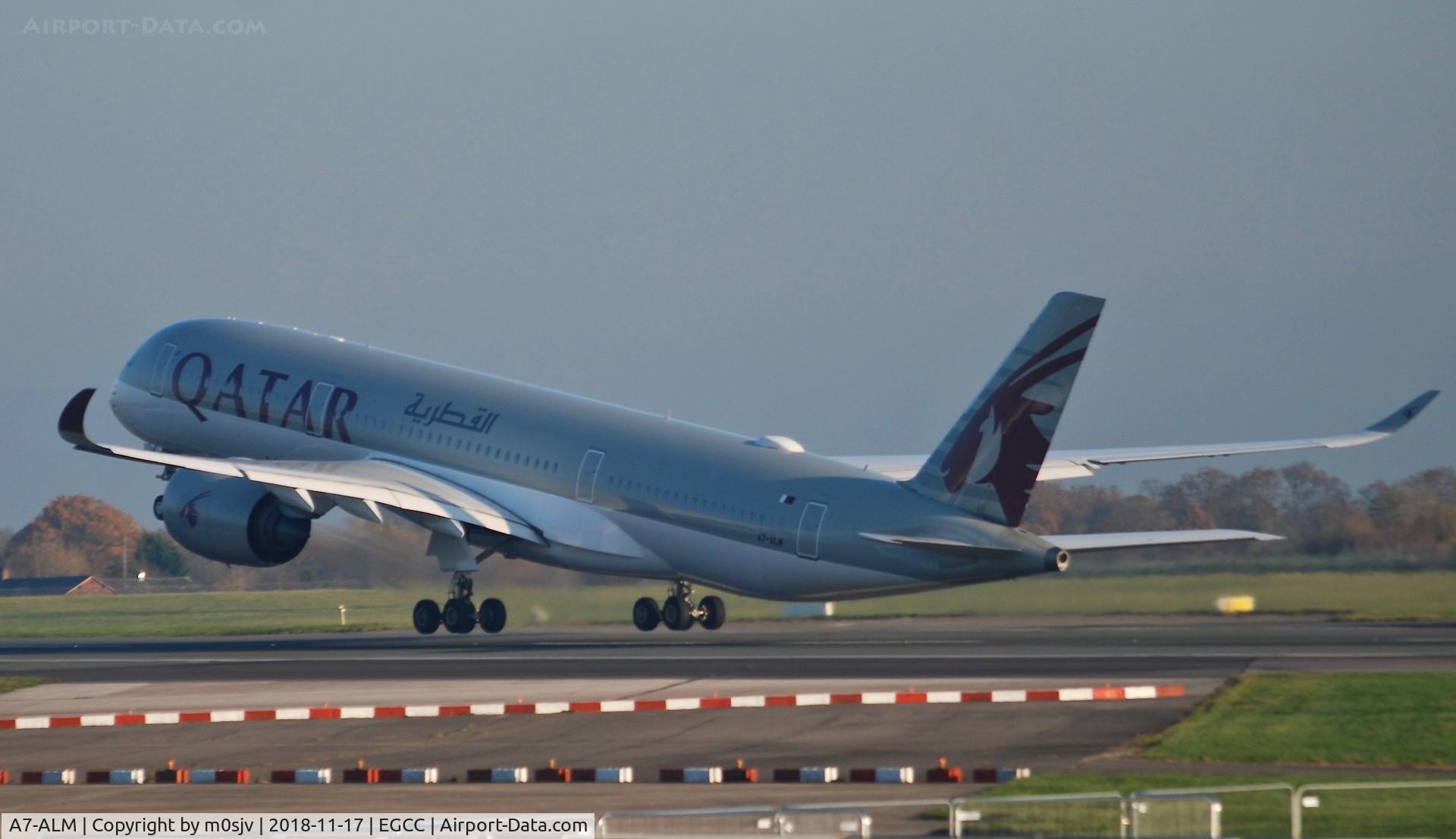 A7-ALM, 2016 Airbus A350-941 C/N 042, Taken from the Runway visitor centre