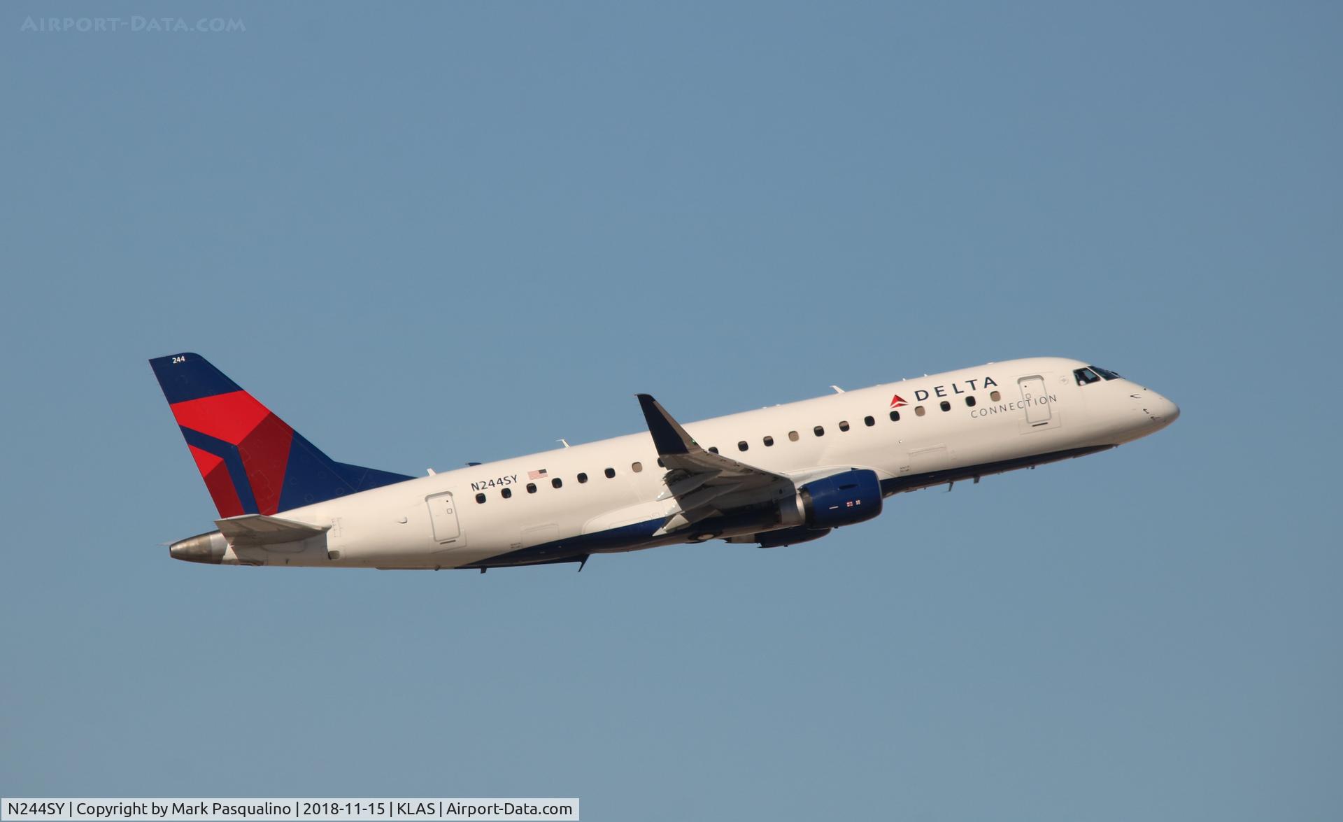 N244SY, 2016 Embraer 175LR (ERJ-170-200LR) C/N 17000598, ERJ-170-200 LR