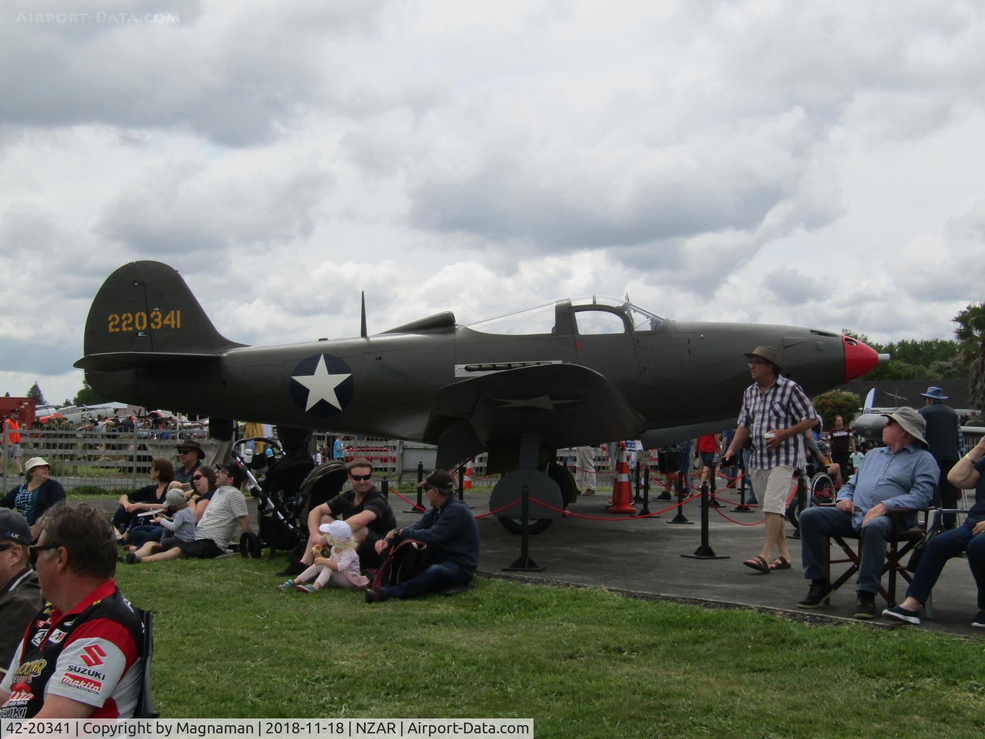 42-20341, Bell P39 Aircobra C/N 42-20341, at 100yr armistice air show