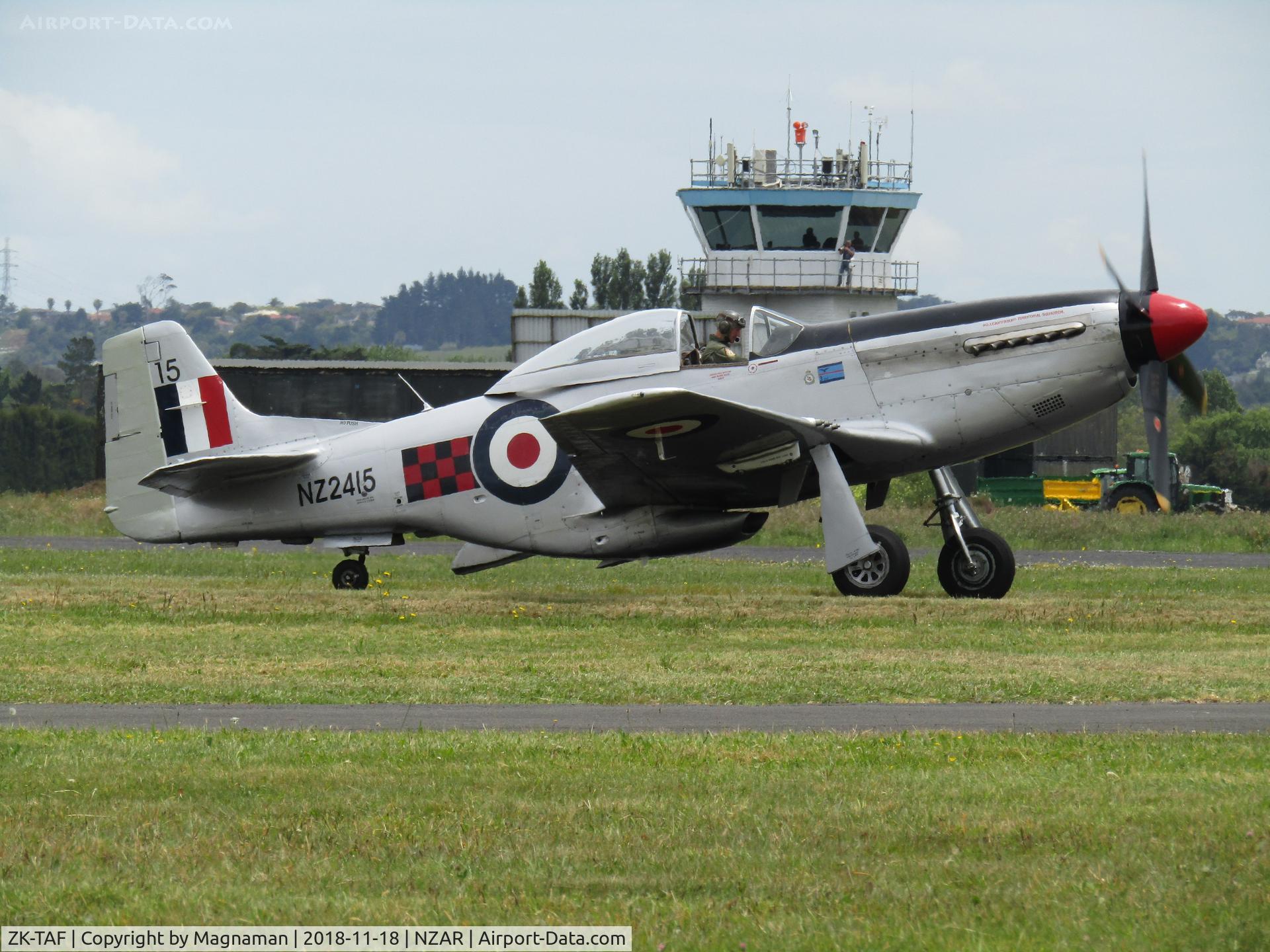 ZK-TAF, North American P-51D Mustang C/N 122-41369, at open day