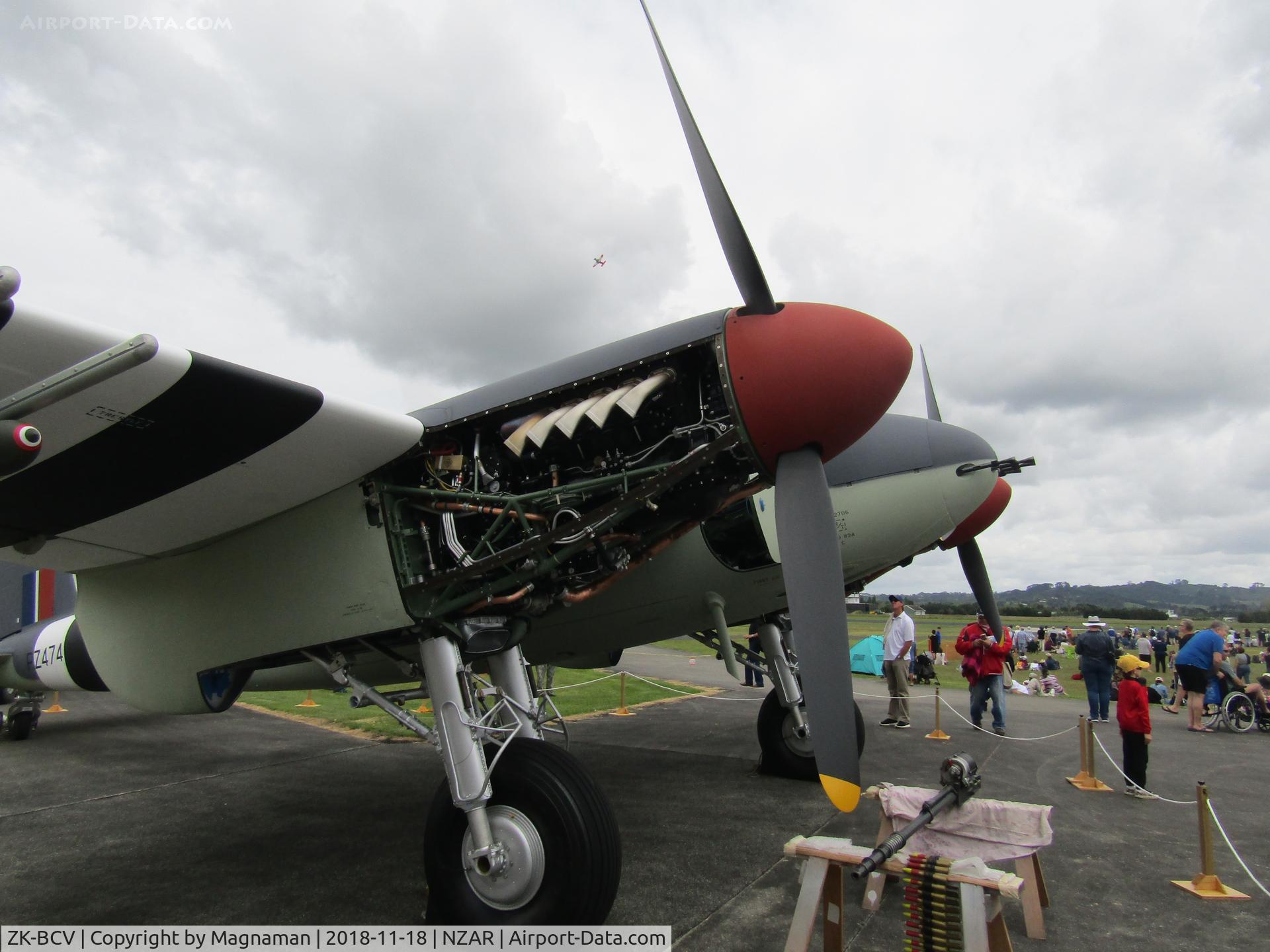 ZK-BCV, 1945 De Havilland DH.98 Mosquito FB.VI C/N NZ2384/PZ474, at open day