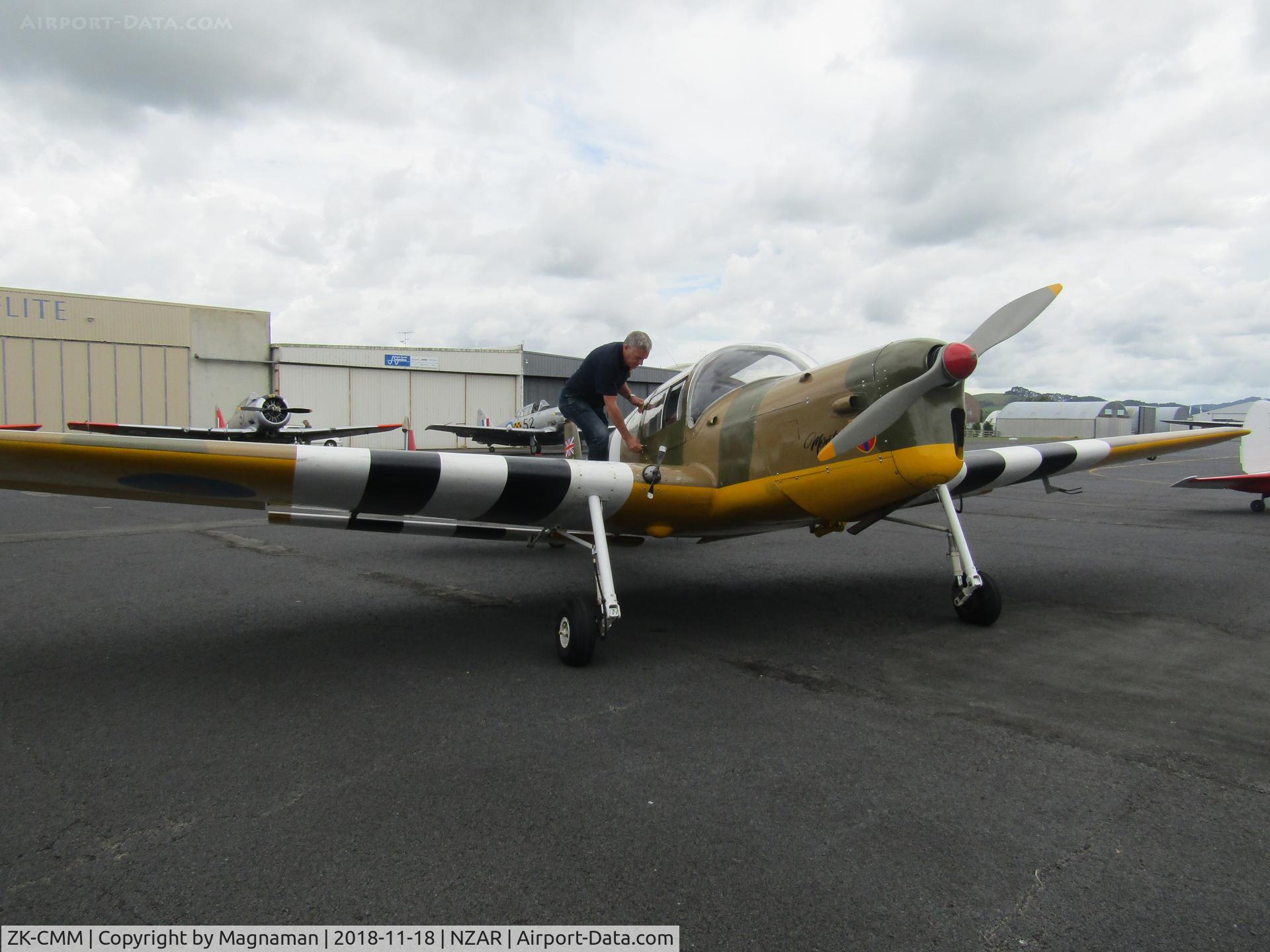 ZK-CMM, Miles M38 Messenger 2A C/N 6372, at open day - always worth a visit - 6 new aircraft for me today even though I visit at least twice a month.