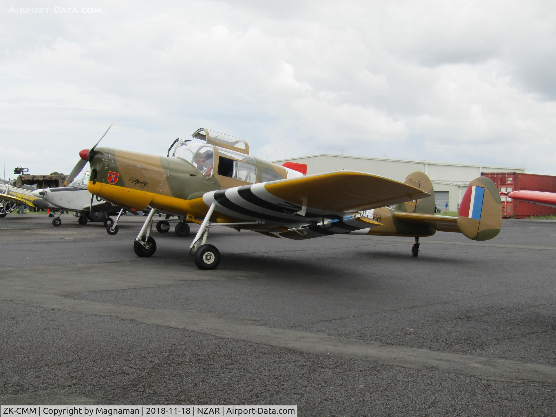 ZK-CMM, Miles M38 Messenger 2A C/N 6372, at open day