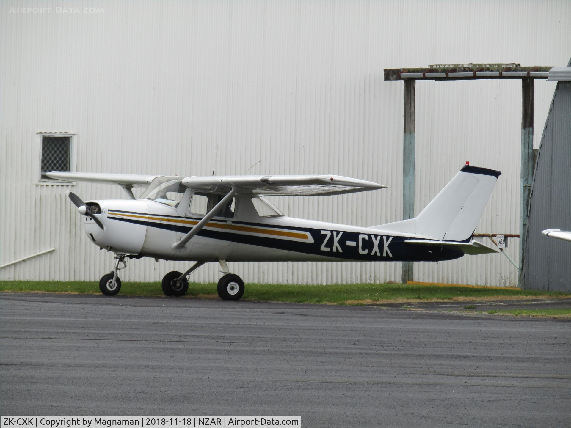 ZK-CXK, Cessna 150H C/N 15068247, hiding at open day in corner
