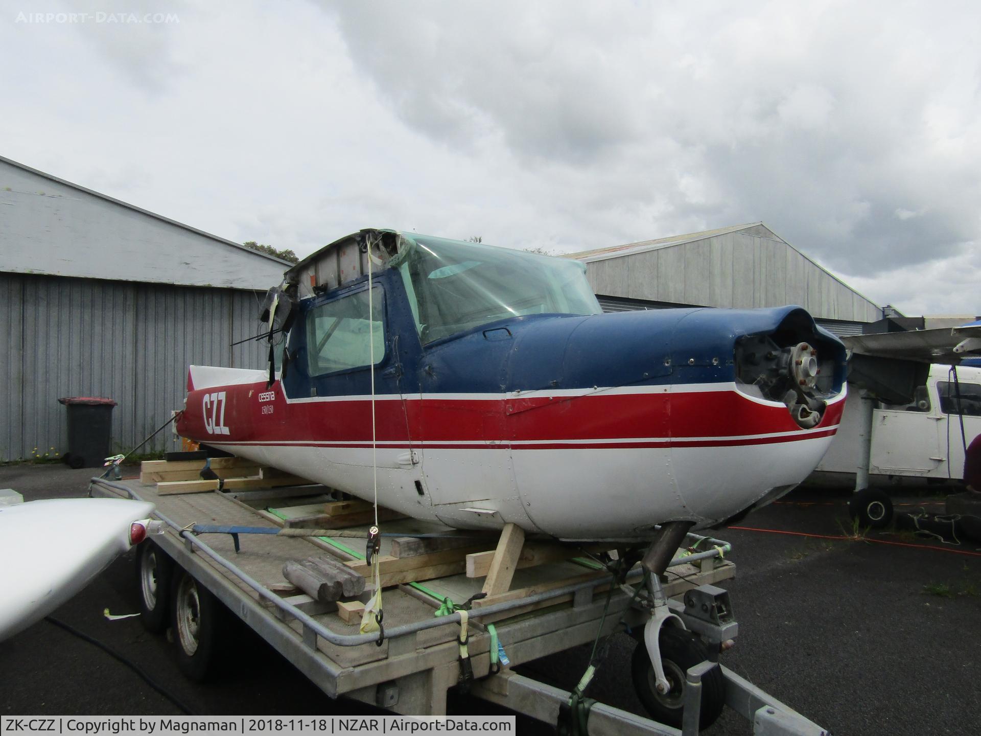 ZK-CZZ, Cessna A150L Aerobat C/N A1500447, will it ever fly again??
