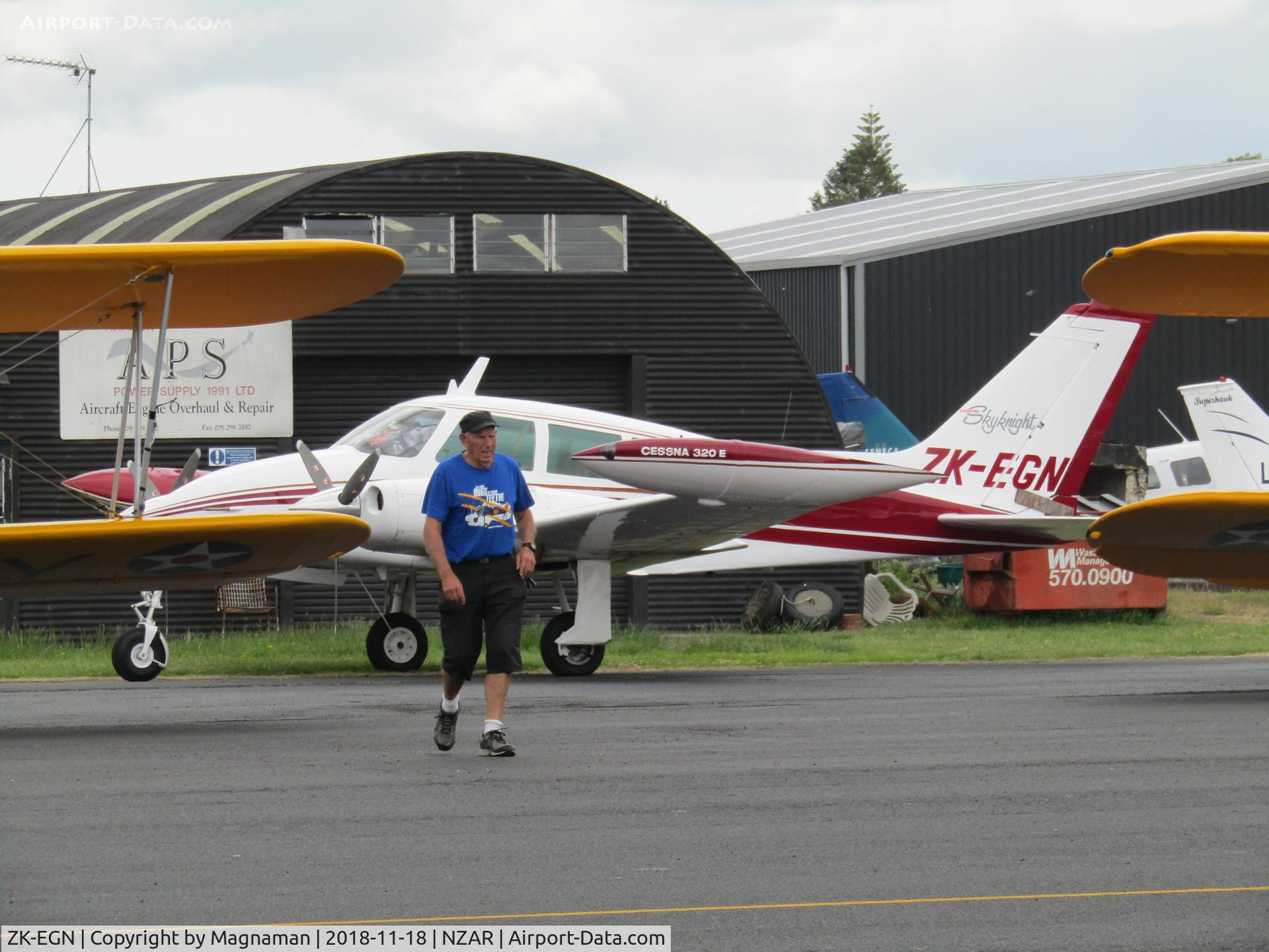 ZK-EGN, 1966 Cessna 320E Executive Skyknight C/N 320E-0070, nice twin