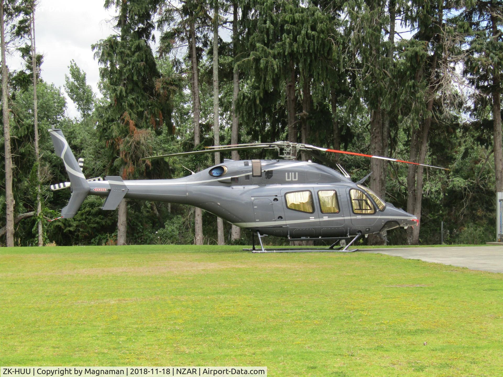 ZK-HUU, 2014 Bell 429 GlobalRanger GlobalRanger C/N 57246, wicked looking machine - outside Oceania