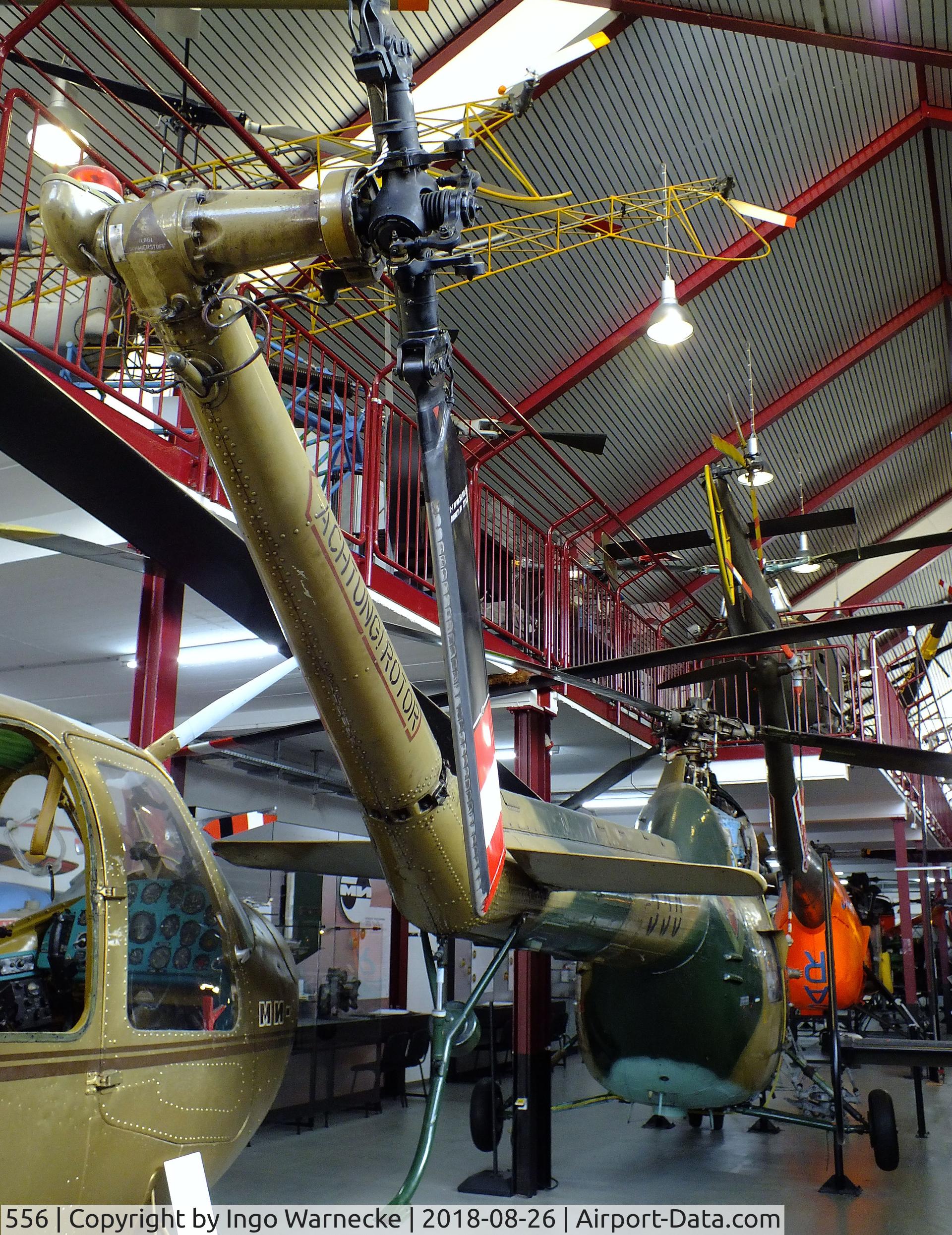 556, PZL-Swidnik Mi-2 C/N 543624074, Mil (PZL-Swidnik) Mi-2 HOPLITE at the Hubschraubermuseum (helicopter museum), Bückeburg