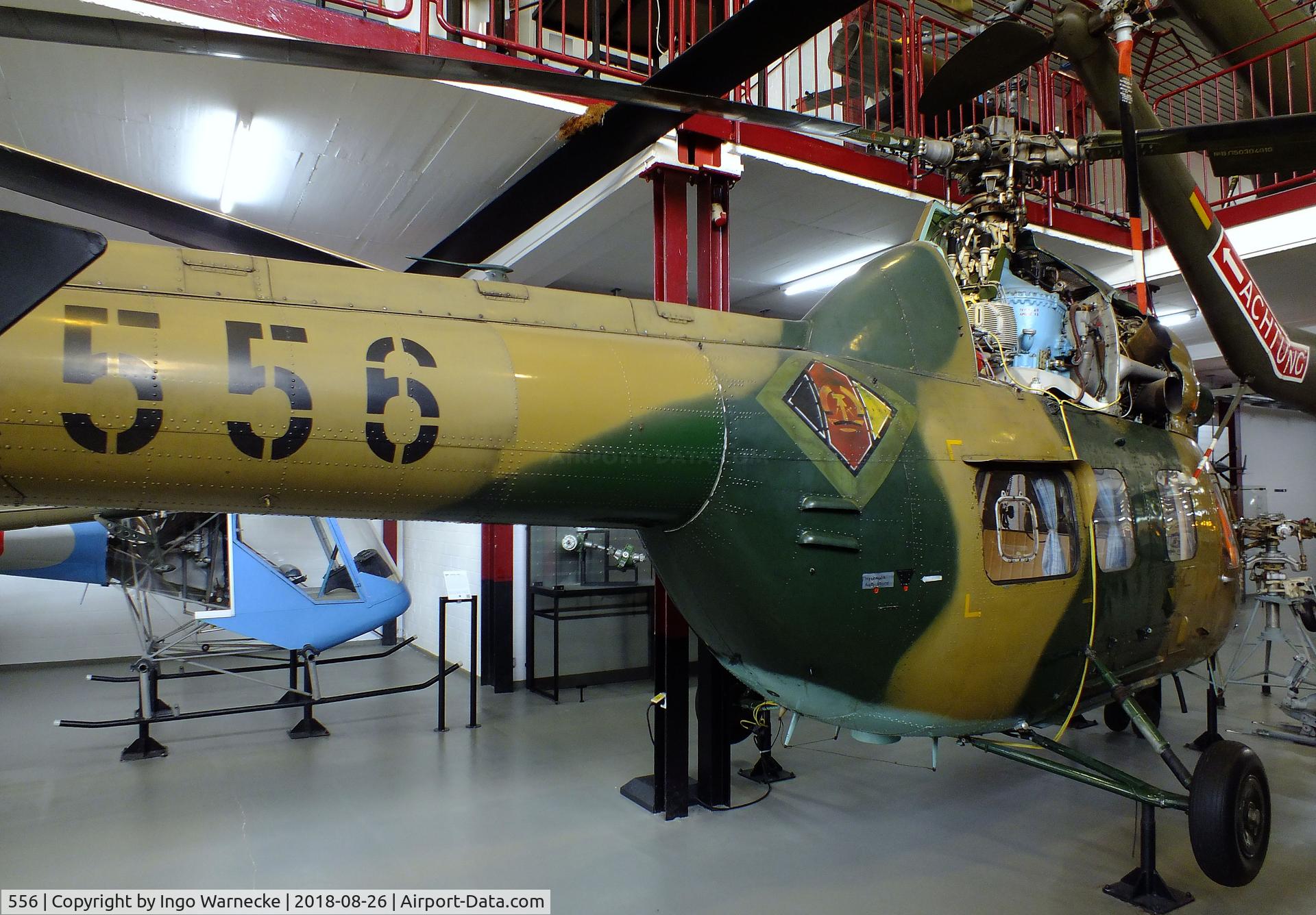 556, PZL-Swidnik Mi-2 C/N 543624074, Mil (PZL-Swidnik) Mi-2 HOPLITE at the Hubschraubermuseum (helicopter museum), Bückeburg