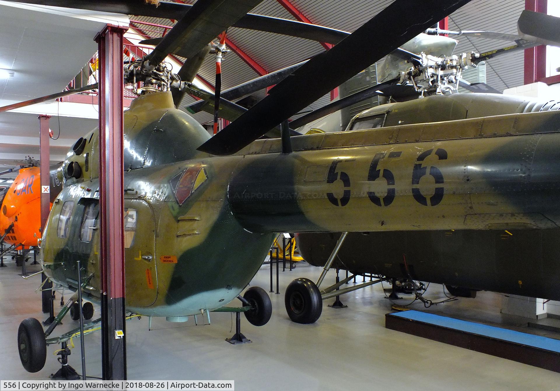 556, PZL-Swidnik Mi-2 C/N 543624074, Mil (PZL-Swidnik) Mi-2 HOPLITE at the Hubschraubermuseum (helicopter museum), Bückeburg
