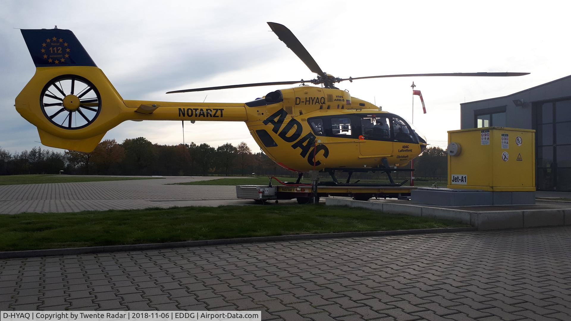 D-HYAQ, 2018 Airbus Helicopters EC45 C/N 20207, Homebase near EDDG