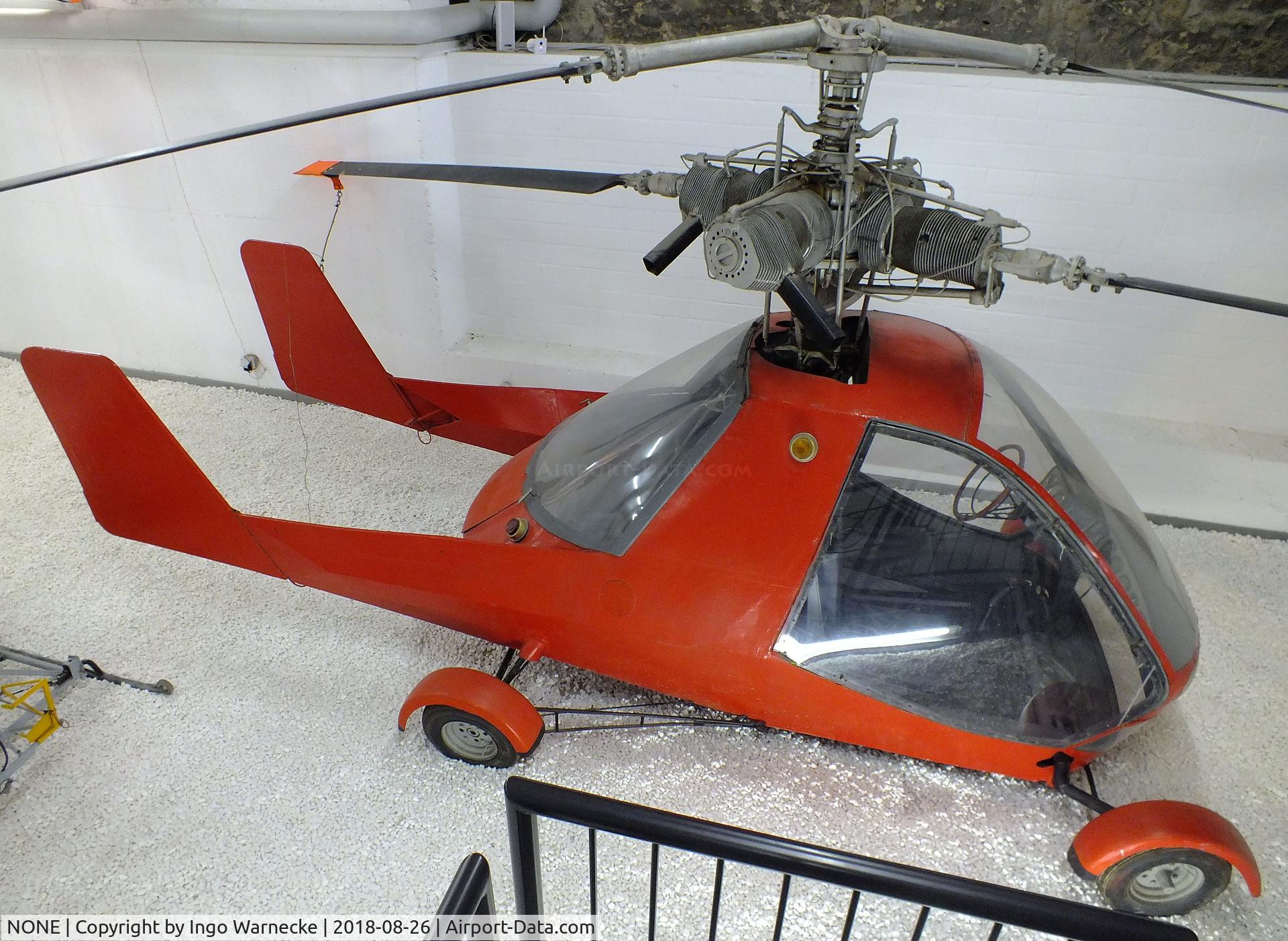 NONE, 1964 Wagner Rotocar 3 C/N 01, Wagner Rotocar 3 at the Hubschraubermuseum (helicopter museum), Bückeburg