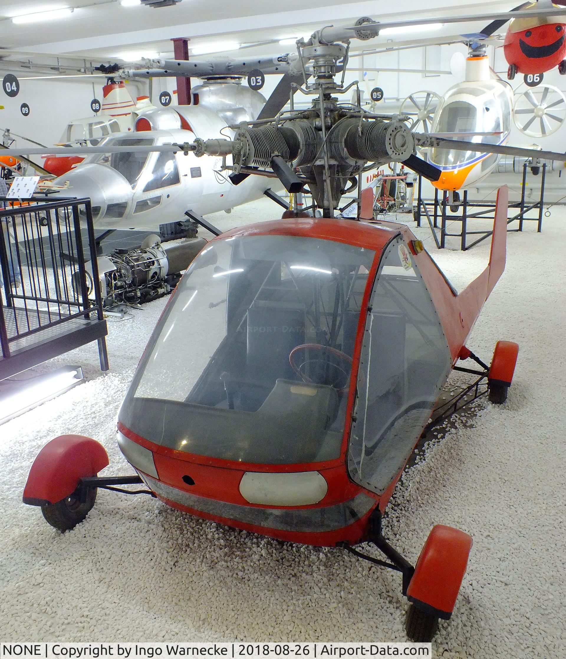 NONE, 1964 Wagner Rotocar 3 C/N 01, Wagner Rotocar 3 at the Hubschraubermuseum (helicopter museum), Bückeburg