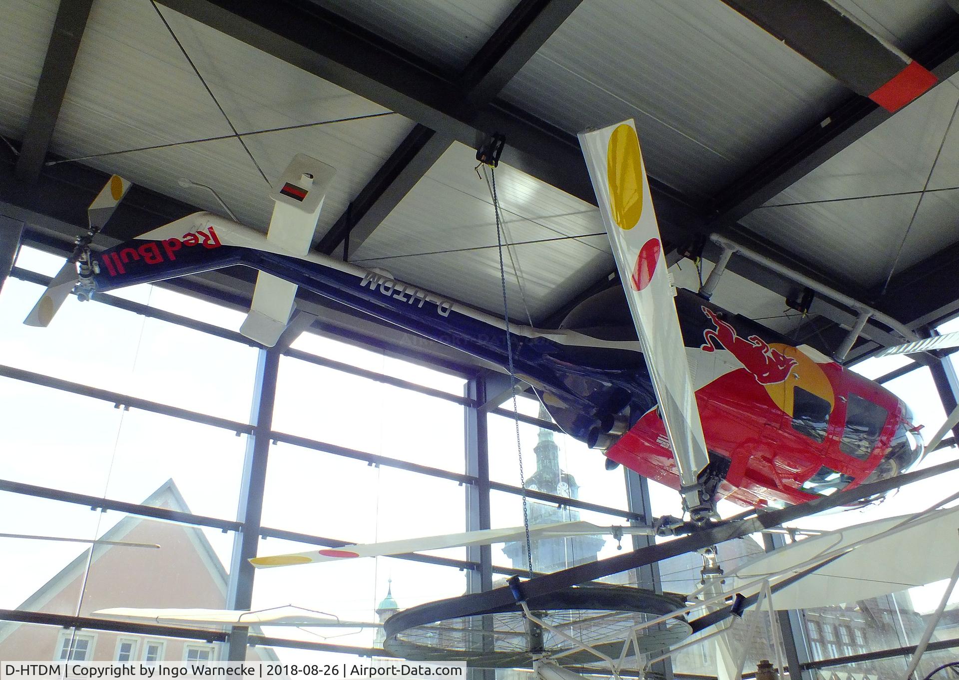 D-HTDM, MBB Bo-105CB-4 C/N S-140, MBB Bo 105CB-4 at the Hubschraubermuseum (helicopter museum), Bückeburg