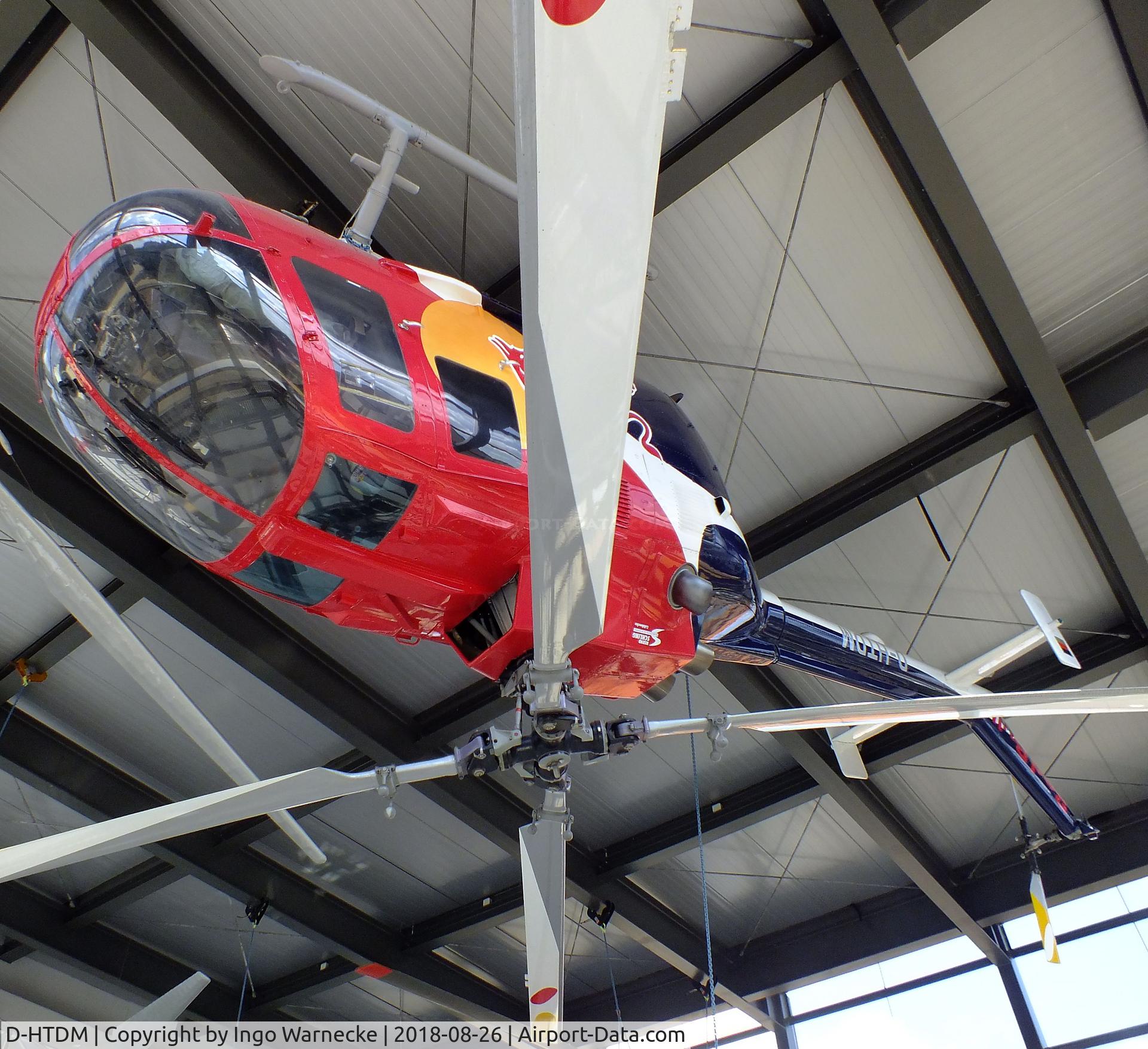 D-HTDM, MBB Bo-105CB-4 C/N S-140, MBB Bo 105CB-4 at the Hubschraubermuseum (helicopter museum), Bückeburg