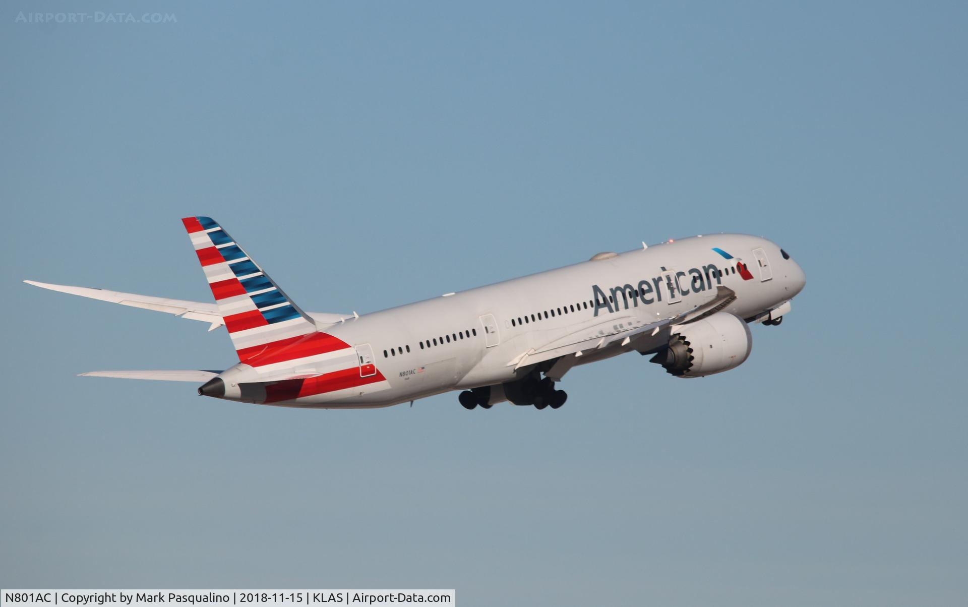 N801AC, 2015 Boeing 787-8 Dreamliner Dreamliner C/N 40619, Boeing 787-8
