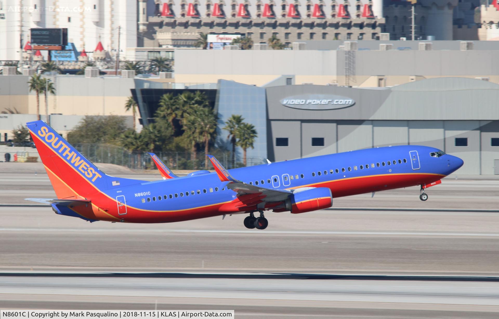 N8601C, 2012 Boeing 737-8H4 C/N 38874, Boeing 737-8H4