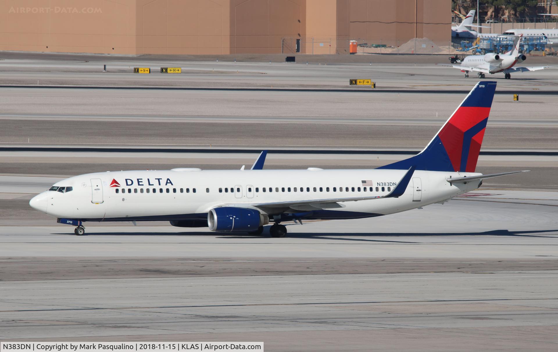 N383DN, 1999 Boeing 737-832 C/N 30346, Boeing 737-832