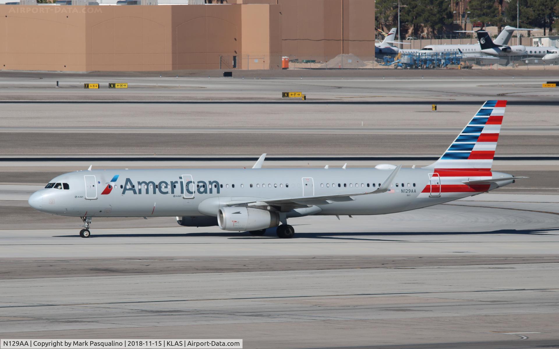 N129AA, 2014 Airbus A321-231 C/N 6401, Airbus A321-231