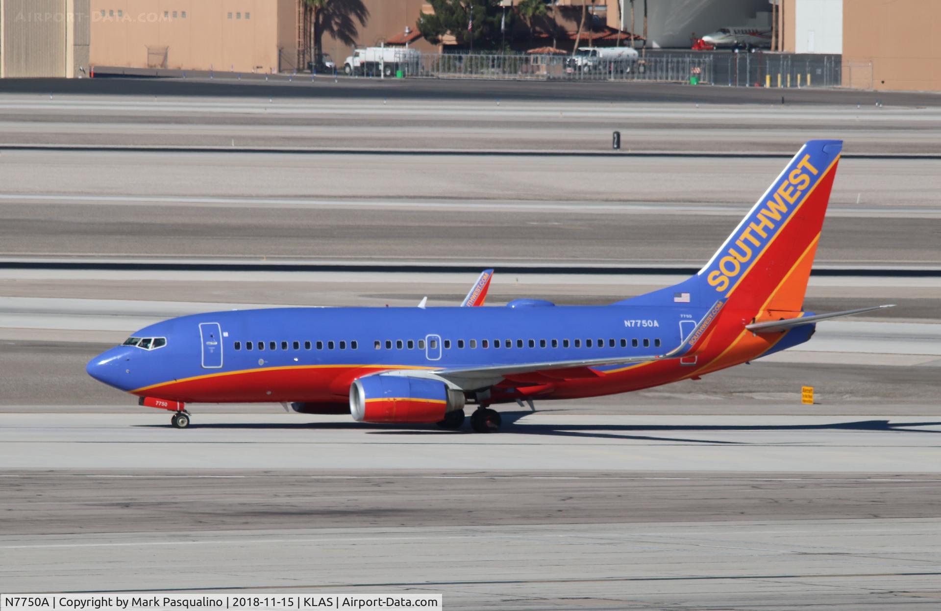 N7750A, 2008 Boeing 737-7BD C/N 36716, Boeing 737-7BD