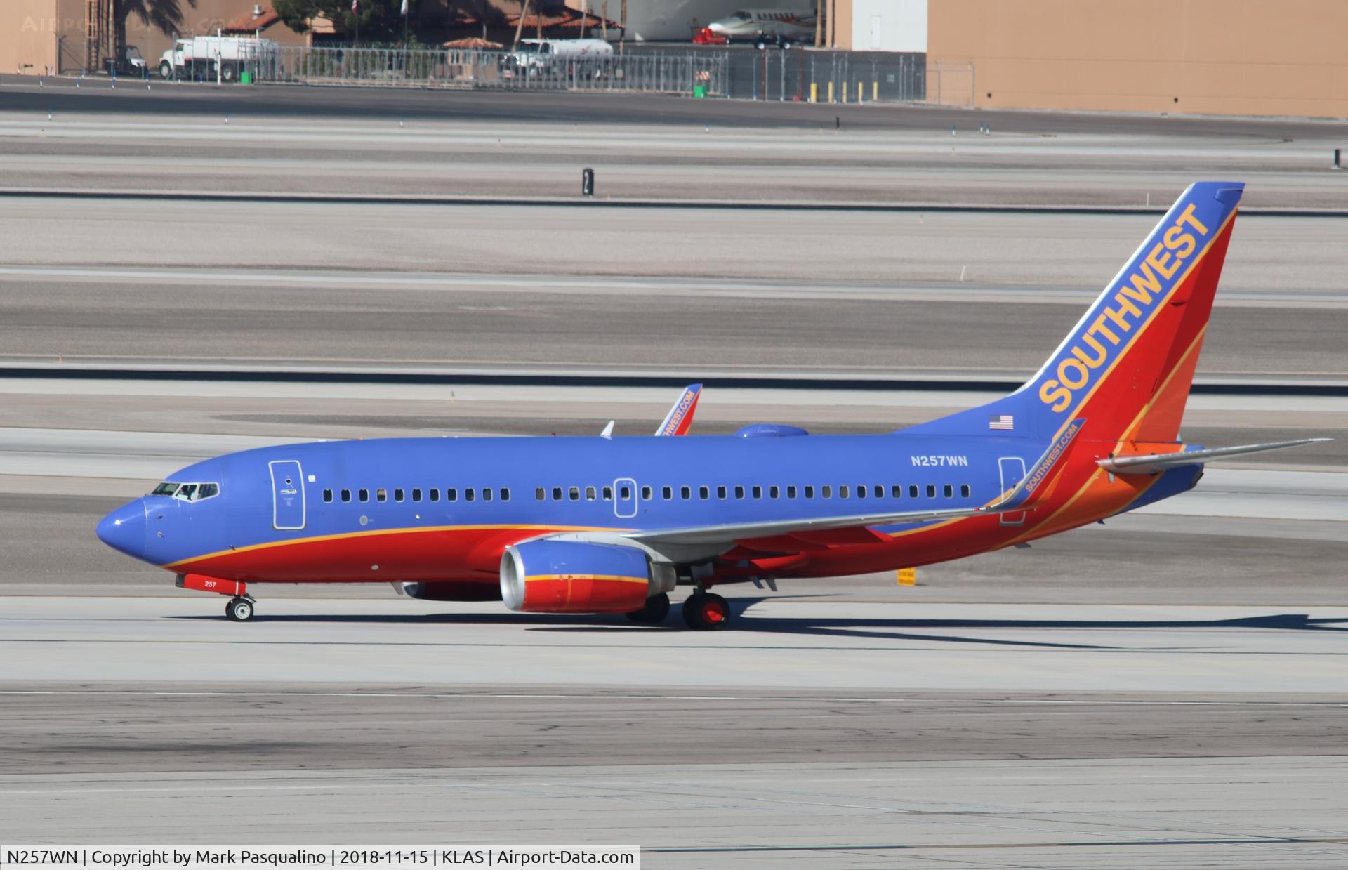 N257WN, 2006 Boeing 737-7H4 C/N 32515, Boeing 737-7H4