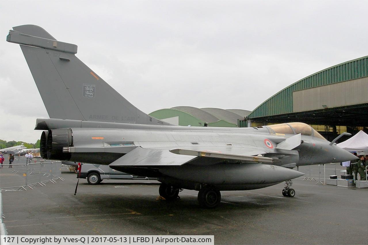 127, Dassault Rafale C C/N 127, Dassault Rafale C, Static display, Bordeaux-Mérignac Air Base 106 (LFBD-BOD) Open day 2017