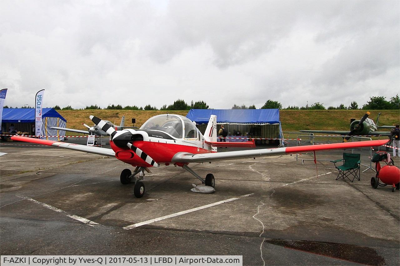 F-AZKI, 1974 Scottish Aviation Bulldog T.1 C/N BH.120/273, Scottish Aviation Bulldog T.1, Static display, Bordeaux-Mérignac Air Base 106 (LFBD-BOD) Open day 2017