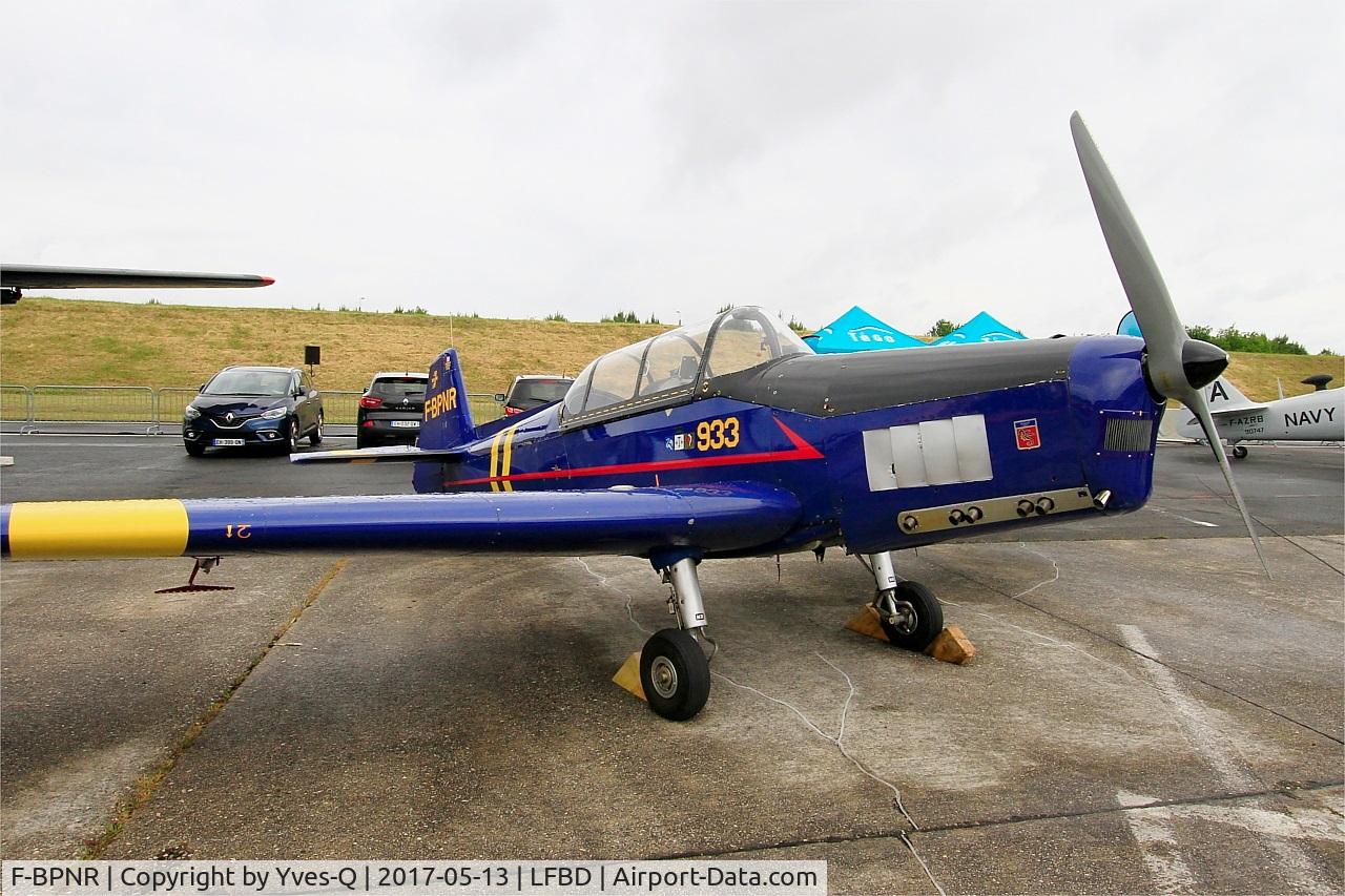 F-BPNR, Zlín Z-326 Trener Master C/N 933, Zlín Z-326 Trener Master, Static display, Bordeaux-Mérignac Air Base 106 (LFBD-BOD) Open day 2017