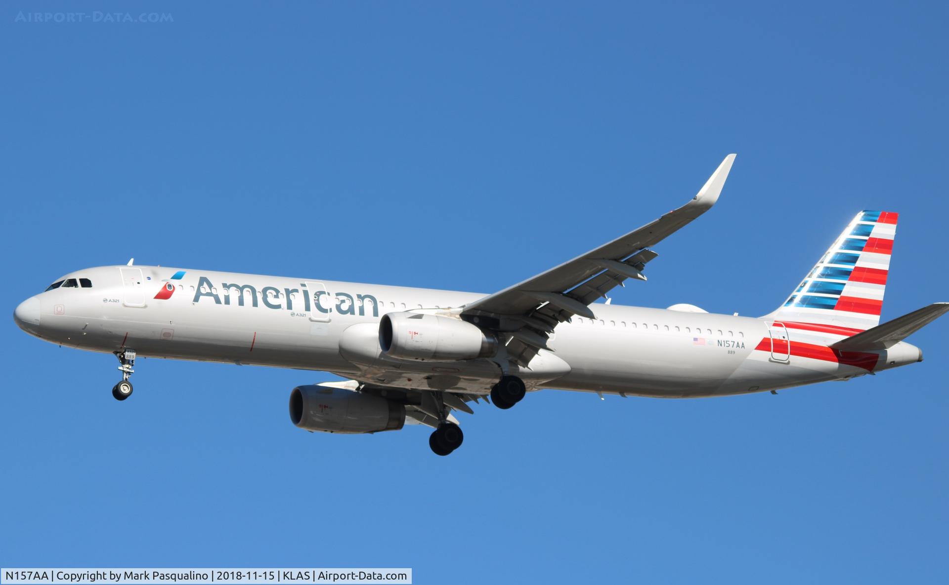 N157AA, 2016 Airbus A321-231 C/N 6998, Airbus A321-231