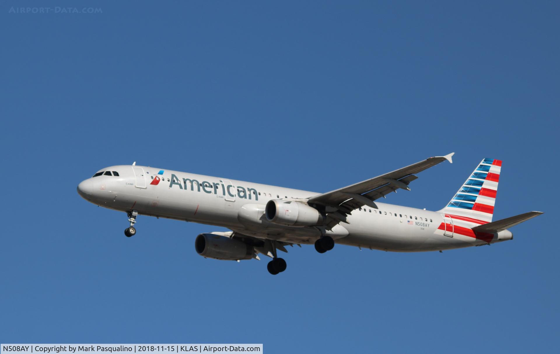 N508AY, 2008 Airbus A321-231 C/N 3740, Airbus A320-231