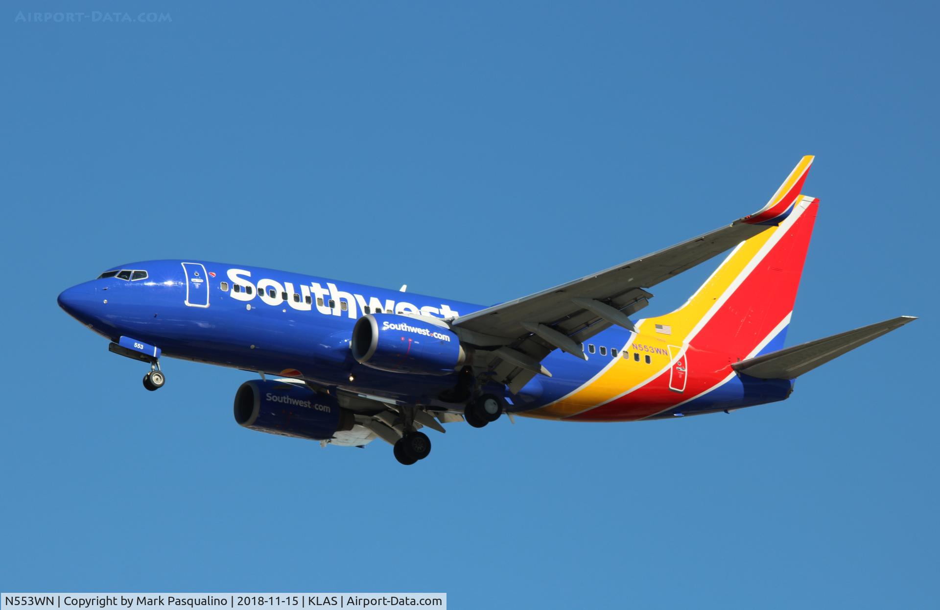 N553WN, 2002 Boeing 737-7BX C/N 30745, Boeing 737-7BX
