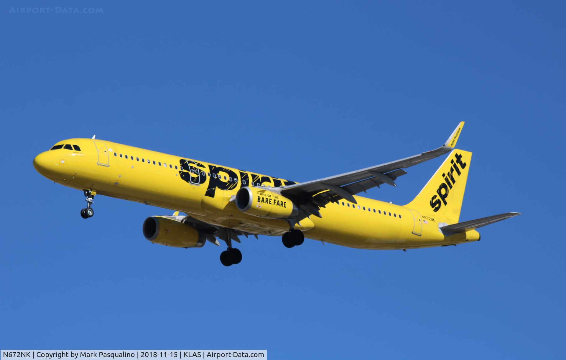 N672NK, 2017 Airbus A321-231 C/N 7522, Airbus A321-231SL