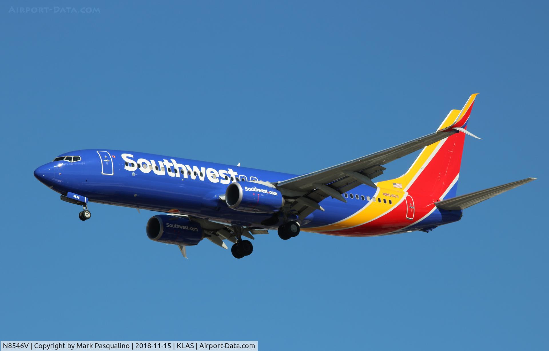 N8546V, 2017 Boeing 737-8H4 C/N 63574, Boeing 737-8H4