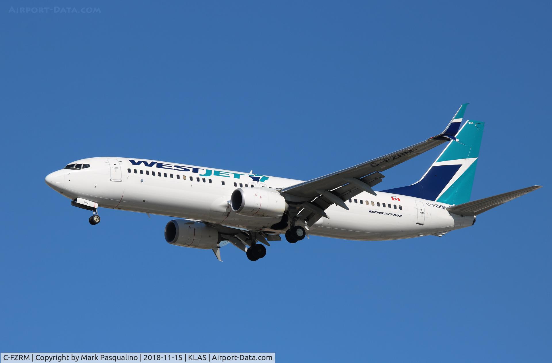 C-FZRM, 2016 Boeing 737-8CT C/N 40840, Boeing 737-8CT
