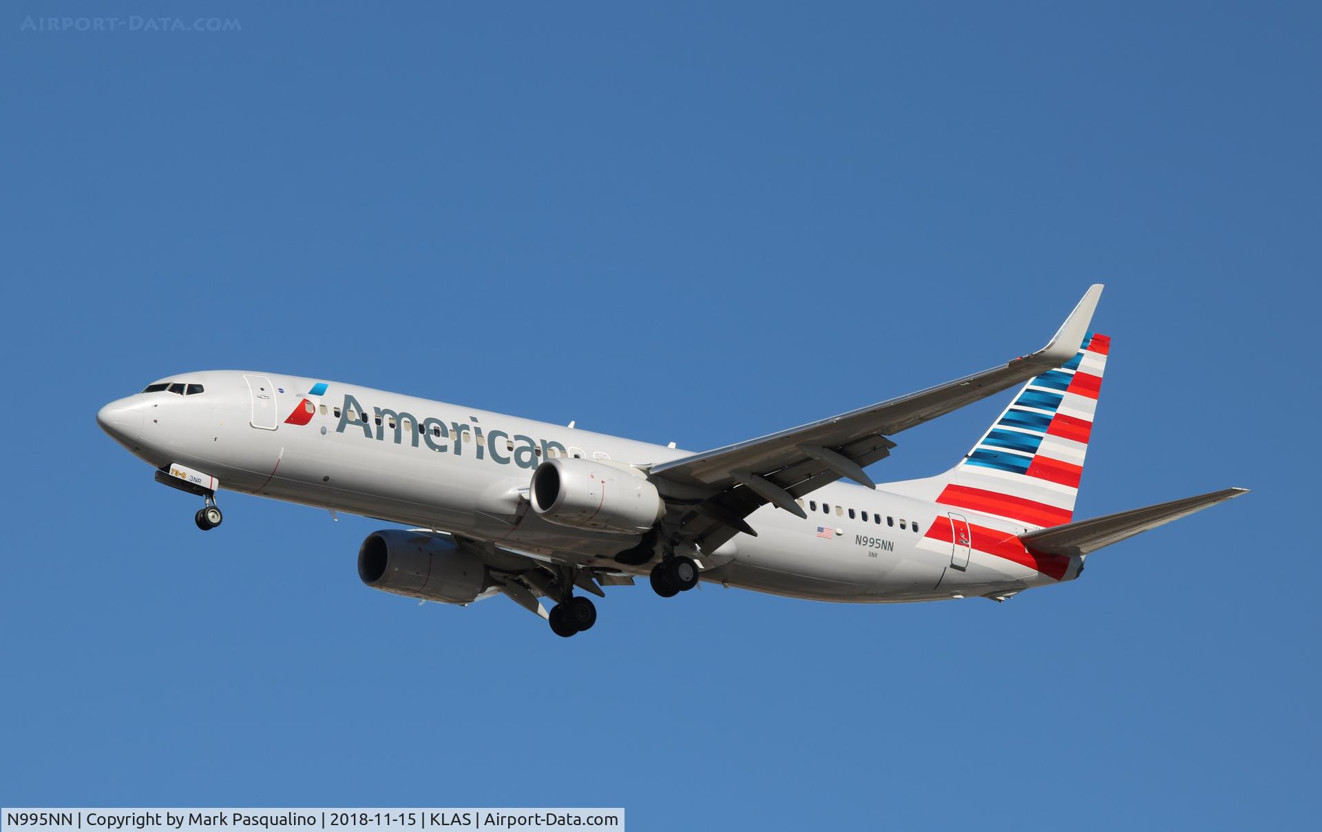 N995NN, 2016 Boeing 737-800 C/N 31245, Boeing 737-823