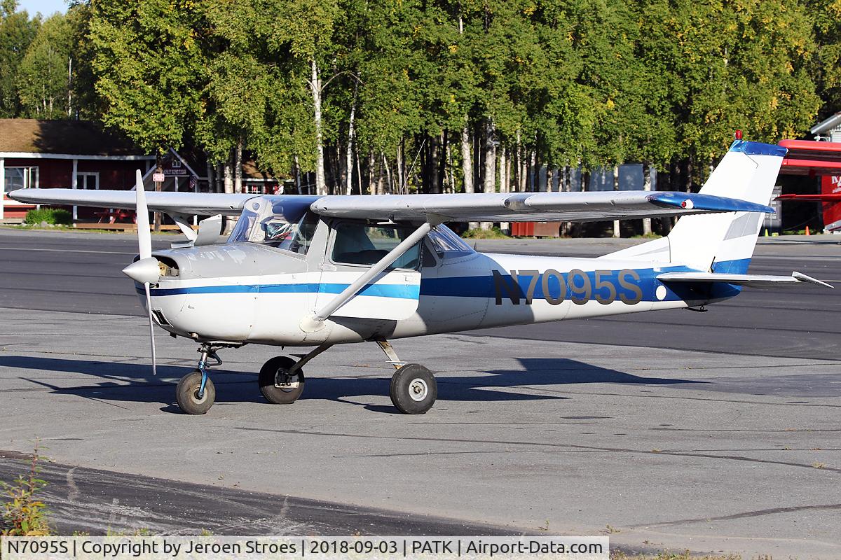 N7095S, 1967 Cessna 150H C/N 15067795, Talkeetna