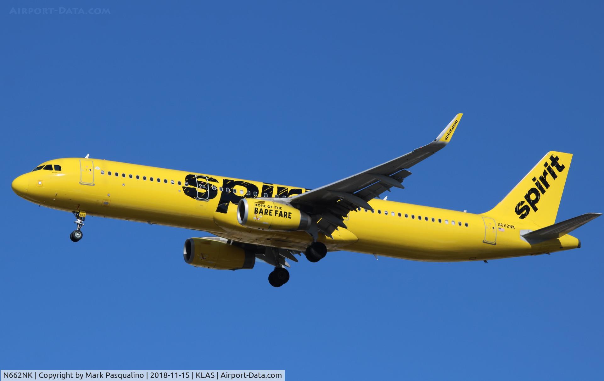 N662NK, 2015 Airbus A321-231 C/N 6897, Airbus A321-231SL