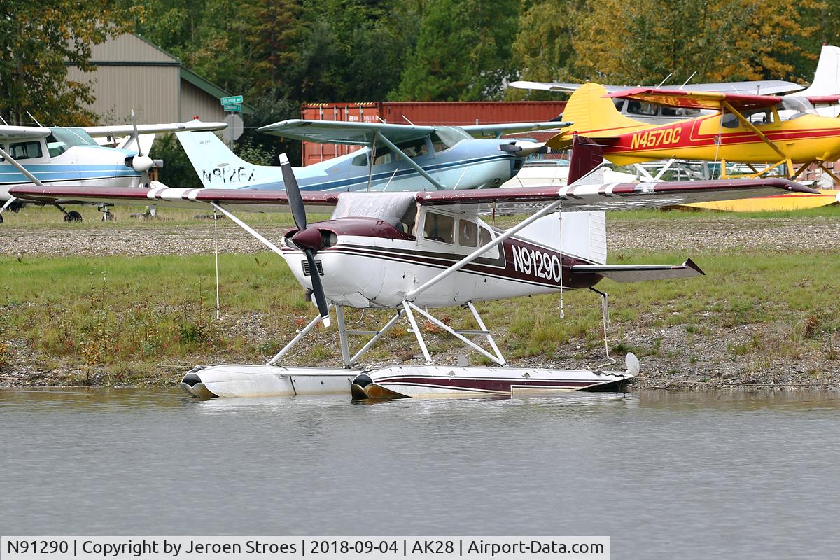 N91290, 1969 Cessna 180H Skywagon C/N 18052030, ak28