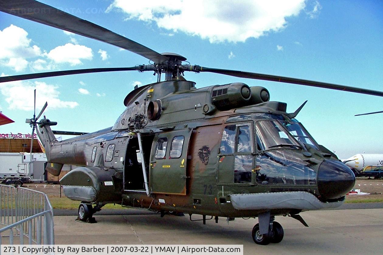 273, Eurocopter AS-532UL Cougar C/N 2383, 273   Eurocopter AS.532UL Cougar [2383] (Republic of Singapore Air Force) Avalon~VH 22/03/2007