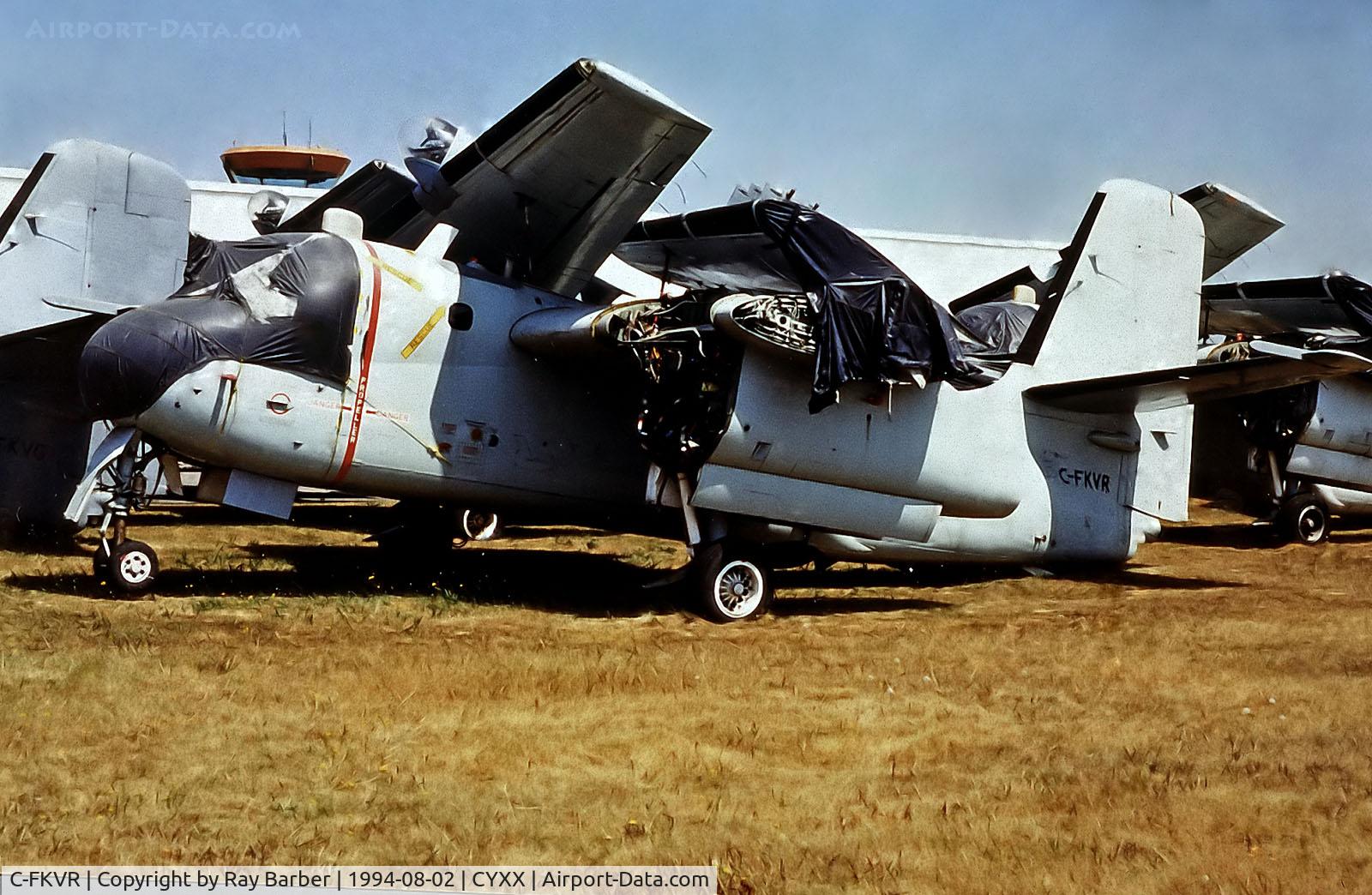 C-FKVR, De Havilland Canada CP-121 Tracker C/N DHC89, C-FKVR   De Havilland Canada CP-121 Tracker [DHC.89] (Conair Aviation Ltd) Abbotsford~C 02/08/1994. From a slide.
