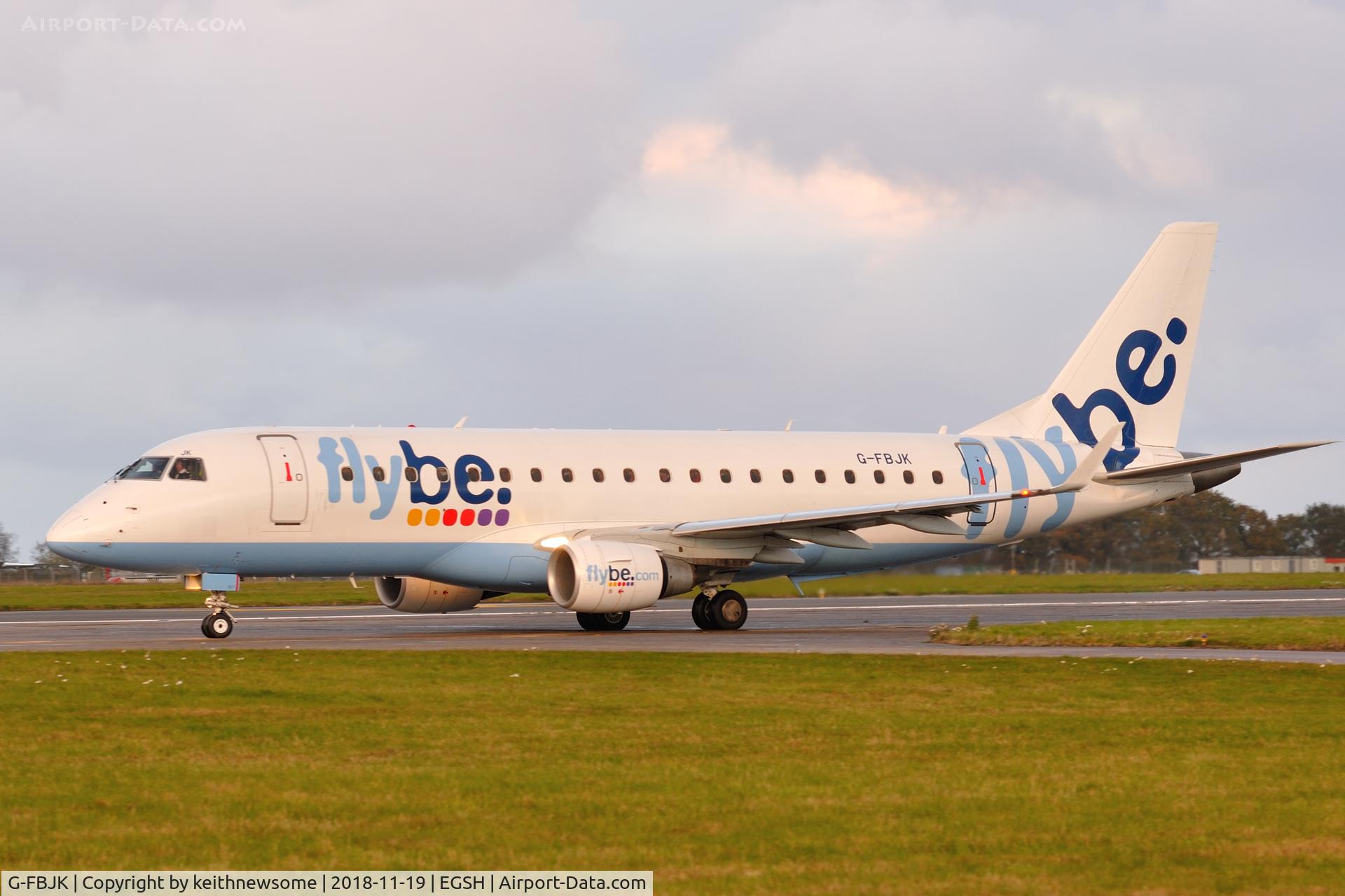 G-FBJK, 2012 Embraer 175STD (ERJ-170-200) C/N 17000359, From and to Malaga.
