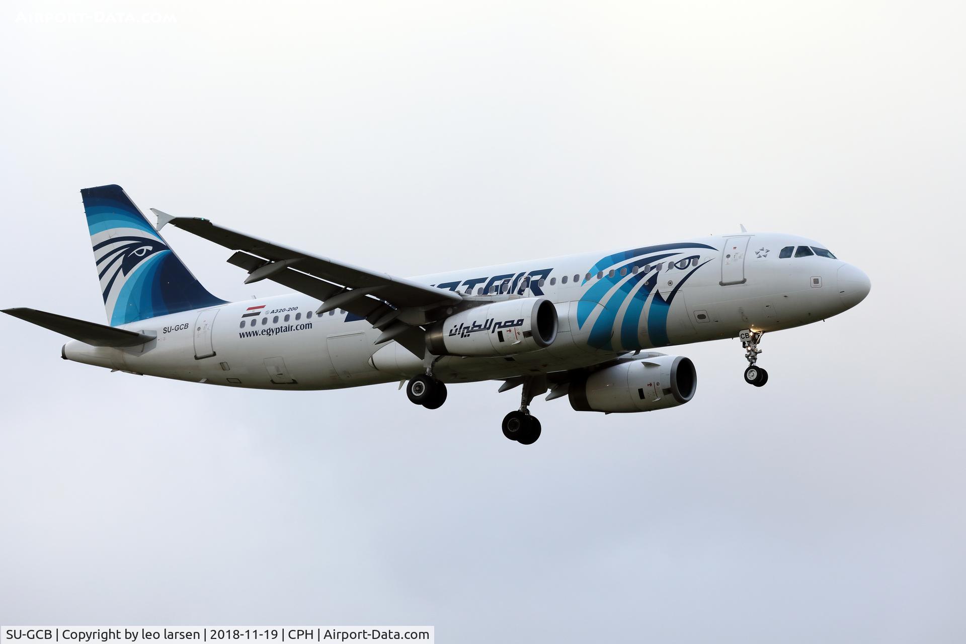 SU-GCB, 2003 Airbus A320-232 C/N 2079, Copenhagen 19.11.2018