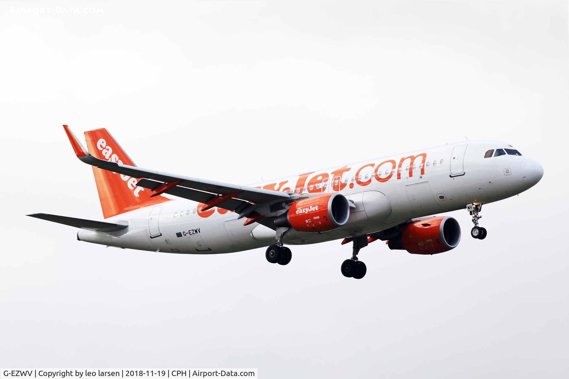 G-EZWV, 2014 Airbus A320-214 C/N 6177, Copenhagen 19.11.2018