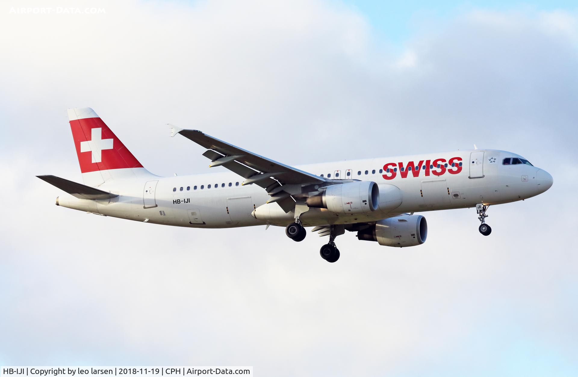 HB-IJI, 1996 Airbus A320-214 C/N 0577, Copenhagen 19.11.2018
