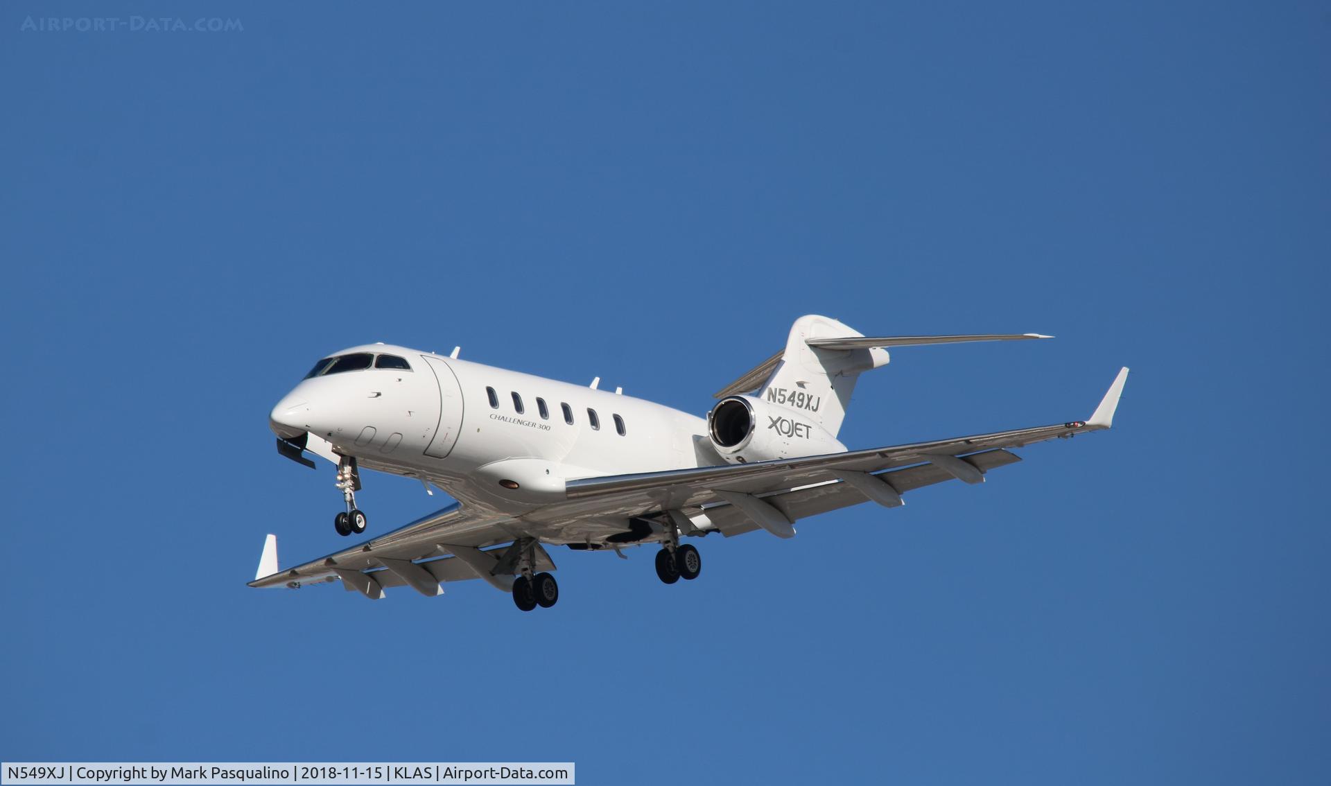 N549XJ, 2011 Bombardier Challenger 300 (BD-100-1A10) C/N 20322, Challenger 300