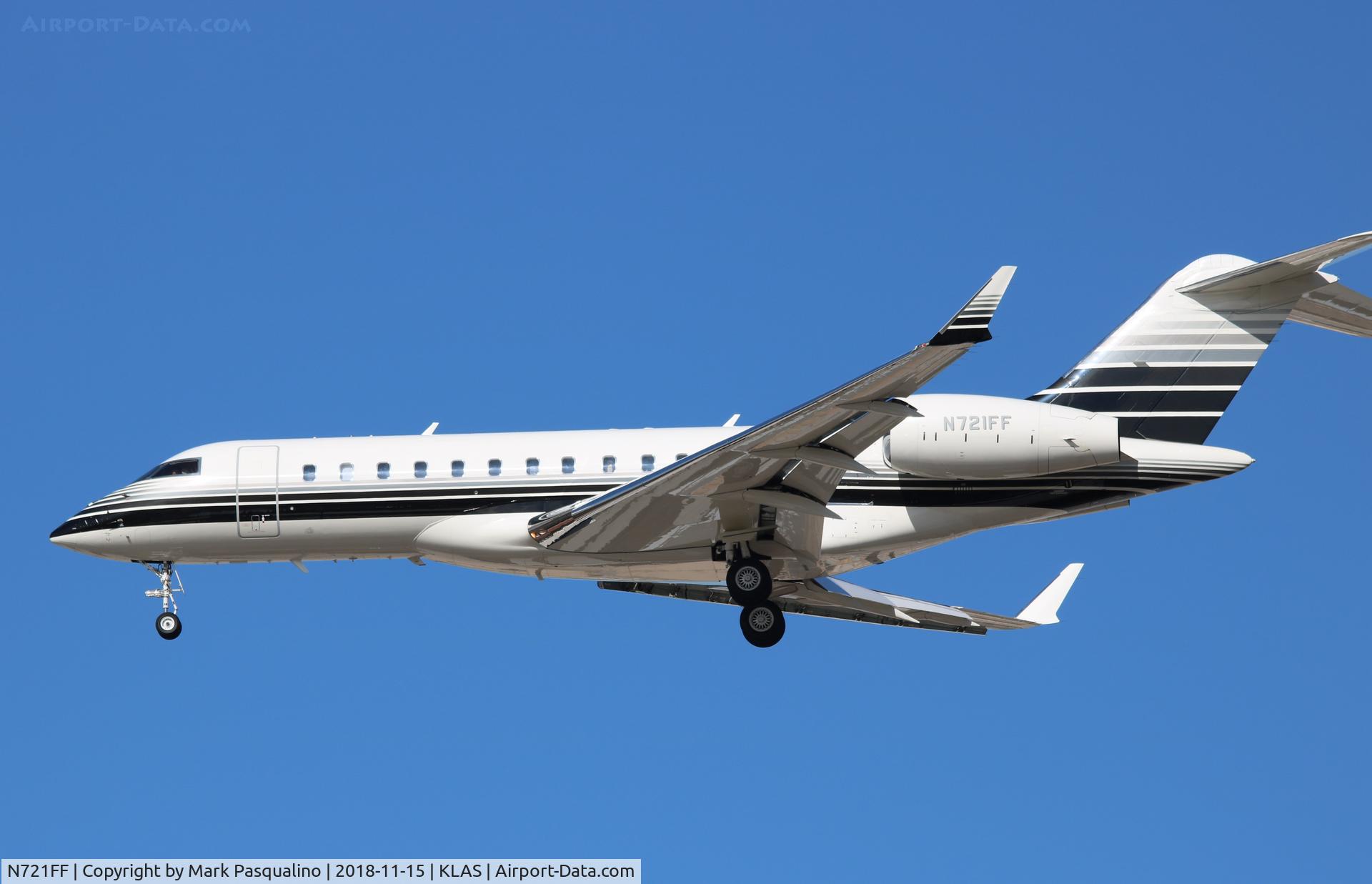 N721FF, 2009 Bombardier BD-700-1A10 Global Express XRS C/N 9354, Global Express XRS