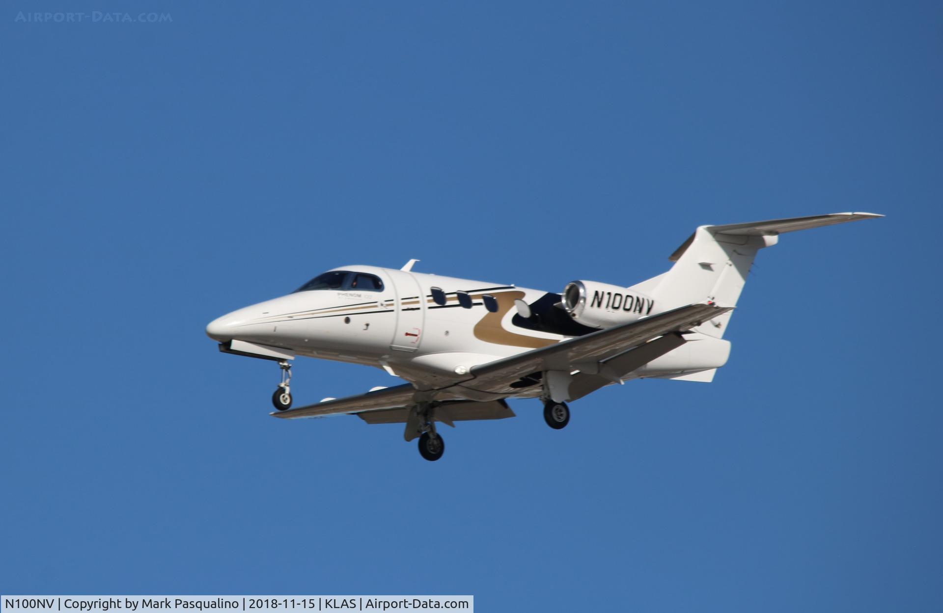 N100NV, 2009 Embraer EMB-500 Phenom 100 C/N 50000116, EMB-500 Phenom 100
