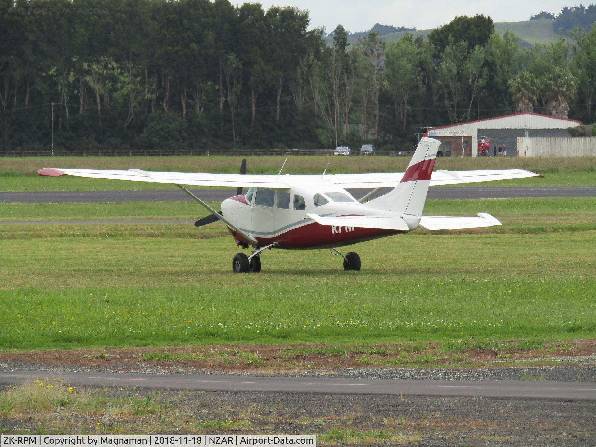 ZK-RPM, 1973 Cessna U206F Stationair C/N U206-02042, parked up on grass for air show