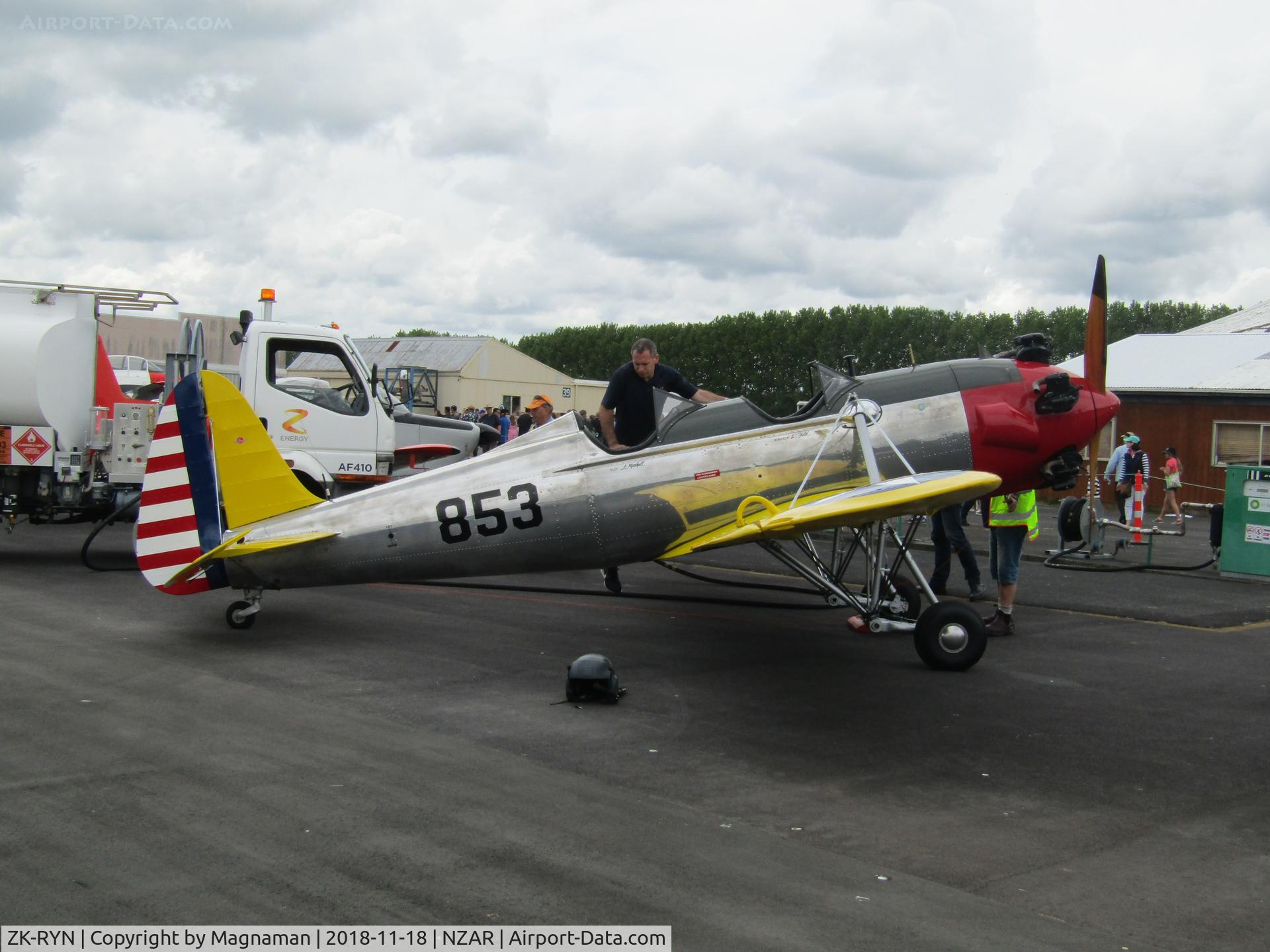 ZK-RYN, 1942 Ryan PT-22 Recruit (ST3KR) C/N 2062, at open day