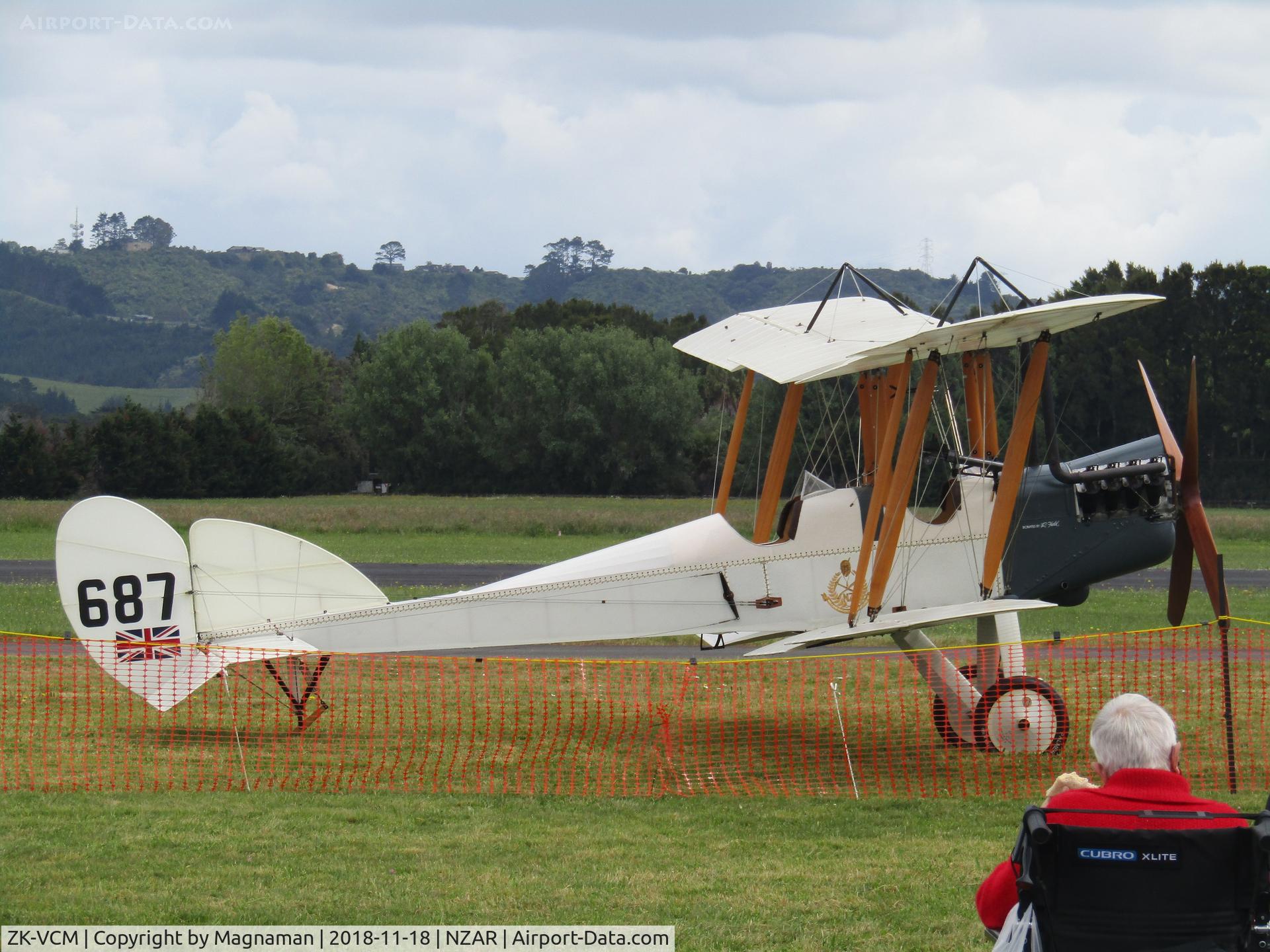 ZK-VCM, The Vintage Aviator BE2e-1 C/N 11233, left before it flew today
